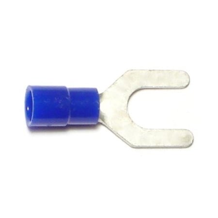 Midwest Fastener Fork Terminal, 14 AWG, Plastic Insulated, 15 PK 69988